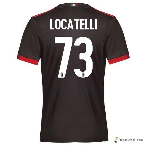 Camiseta AC Milan Replica Tercera Ropa Locatelli 2017/18